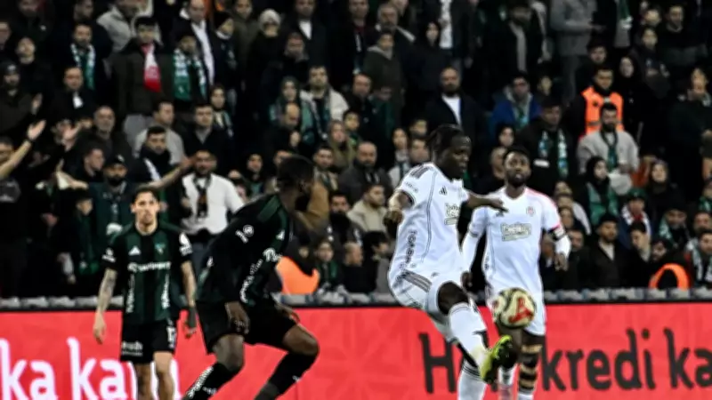 Beşiktaş, Kocaelispor Deplasmanında: Sergen Yalçın'ın 11'i Açıklandı