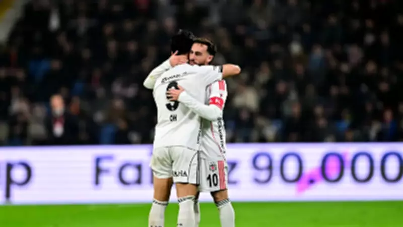 Beşiktaş'ın Başakşehir Deplasmanındaki Yenilmezlik Serisi 4 Maça Ulaştı!