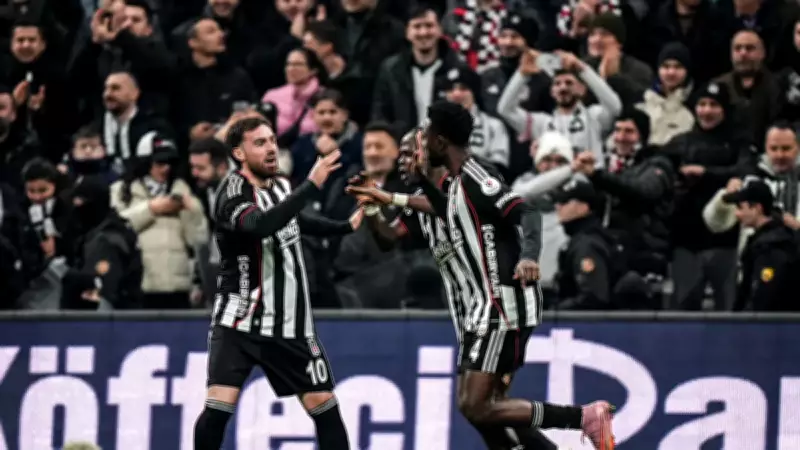 Beşiktaş'ta Orkun Kökçü'den Süper Lig'de Bu Sezon İlk Kez Görülen Performans