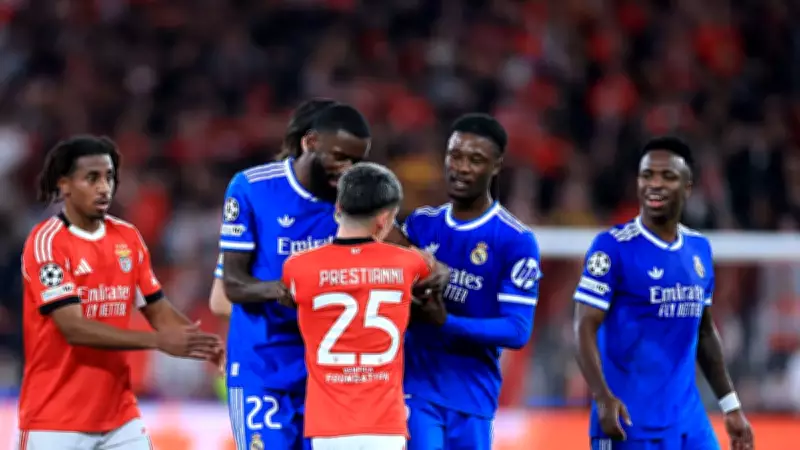 Benfica-Real Madrid Maçında Irkçılık Krizi: Vinicius Junior Sahayı Terk Etti