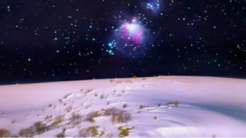 Bitlis'te Gökyüzü Şöleni: Orion Bulutsusu Görüntülendi