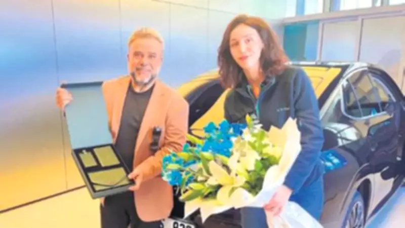 Bülent Serttaş, Oğlu Emir'e Ehliyet Hediyesi Olarak TOGG Aldı