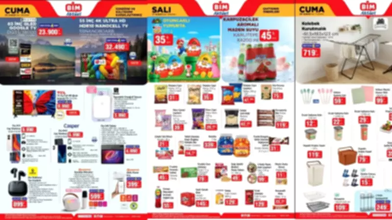 BİM'den Yeni Hafta Kampanyası: 17-20 Şubat'ta Çamaşır Kurutmalık ve Ütü Masası İndirimde