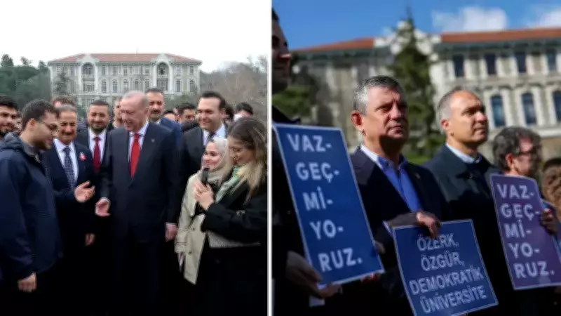 Boğaziçi'nde Protokol Tartışması: Özel'in Ziyaretine Sosyal Medyadan Yanıtlar
