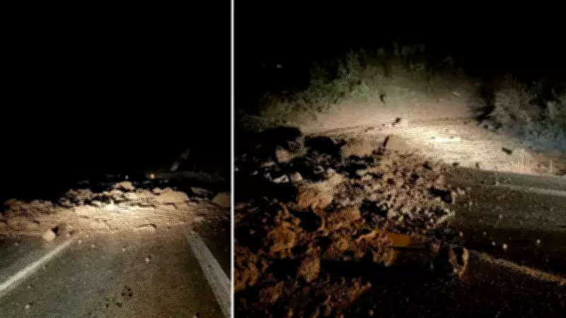 Bolu-Seben Karayolunda Heyelan: Ulaşım Kesintiye Uğradı