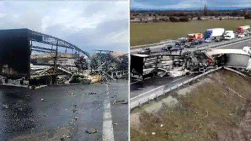 Bulgaristan'da Korkunç Tır Kazası: İki Türk Şoför Hayatını Kaybetti