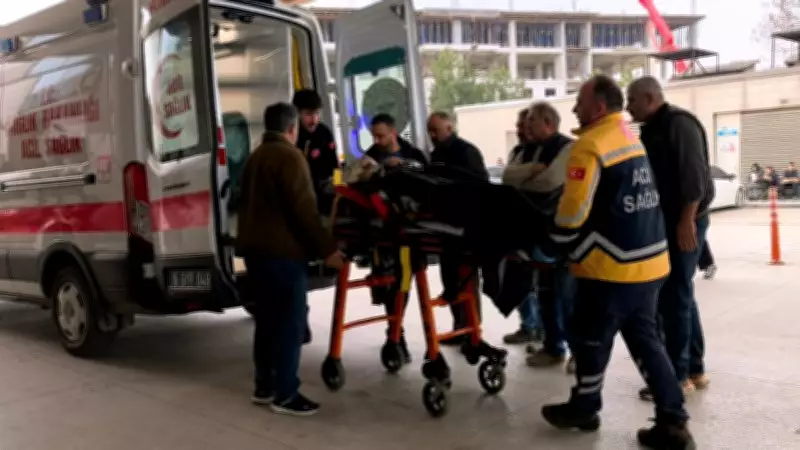 Bursa'da İnşaatta Elektrik Akımına Kapılan İşçi 2. Kattan Düştü, Durumu Ciddi