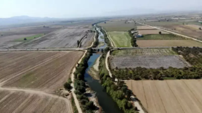 Büyük Menderes Nehri'nde Su Seviyesi Yükseldi: Tarım Sevindi, Taşkın Endişesi
