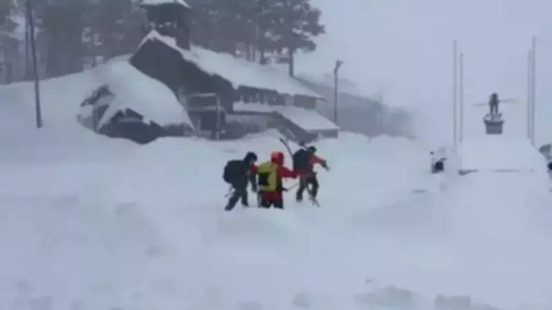 California Çığında Kayıp Kayakçı Bulundu: Ölü Sayısı 9'a Yükseldi