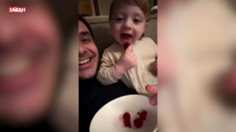 Cansel Elçin'in Oğlu Atlas'ın Ahududu Keyfi Sosyal Medyayı Salladı