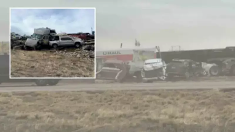 Colorado'da Kum Fırtınası Zincirleme Kazaya Neden Oldu: 4 Ölü, 29 Yaralı