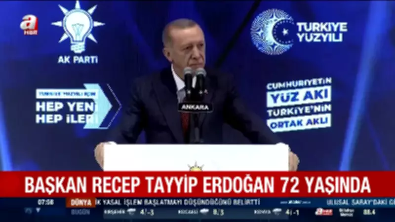 Cumhurbaşkanı Erdoğan 72 Yaşında: Kasımpaşa'dan Kutlama Mesajları Yağıyor