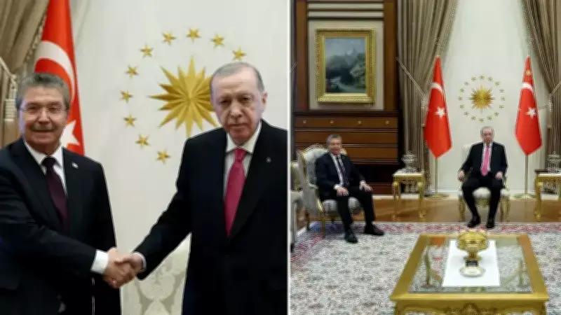 Cumhurbaşkanı Erdoğan, KKTC Başbakanı Üstel'i Kabul Etti
