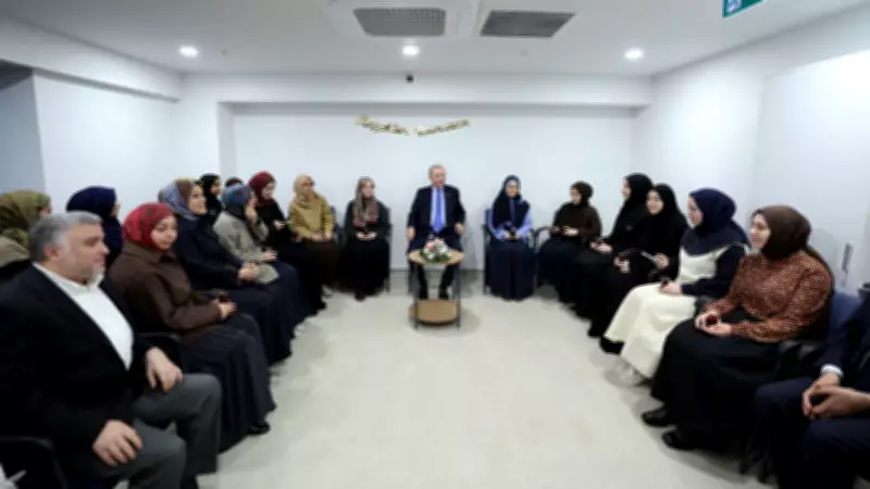 Cumhurbaşkanı Erdoğan, İlahiyat Fakültesi Vakfı'nın Kız Öğrenci Yurdu'nu Ziyaret Etti