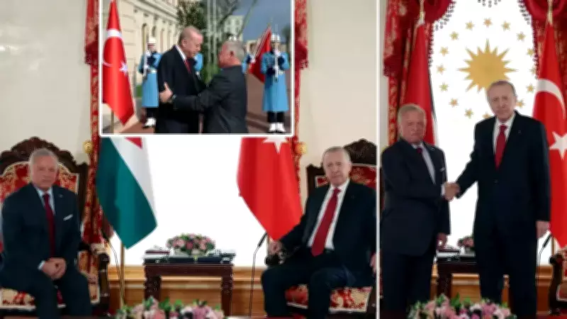 Cumhurbaşkanı Erdoğan, Ürdün Kralı ile Heyetler Arası Görüşme Gerçekleştirdi