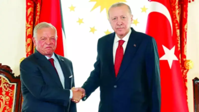 Cumhurbaşkanı Erdoğan, Ürdün Kralı ile İkili İlişkileri ve Bölgesel İstikrarı Görüştü