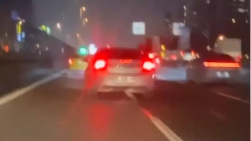 D-100'de Makas Atan Sürücüler Sosyal Medya Sayesinde Yakalandı