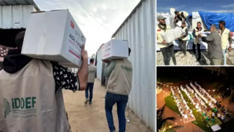 İDDEF Ramazan'da 56 Ülkede Yardım Eli Uzatacak: 'Seninle Bereketlensin'