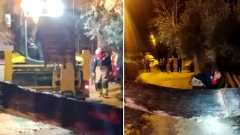 Defne'de Devrilen Ağaç Yolu Kapattı, Ulaşım Aksamaları Yaşandı