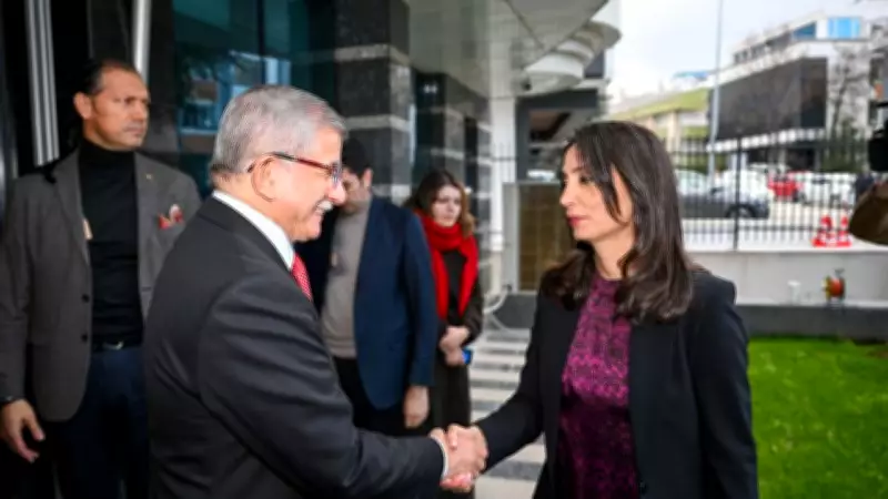 DEM Parti Liderleri Davutoğlu'nu Ziyaret Etti: Suriye Mutabakatı Görüşüldü