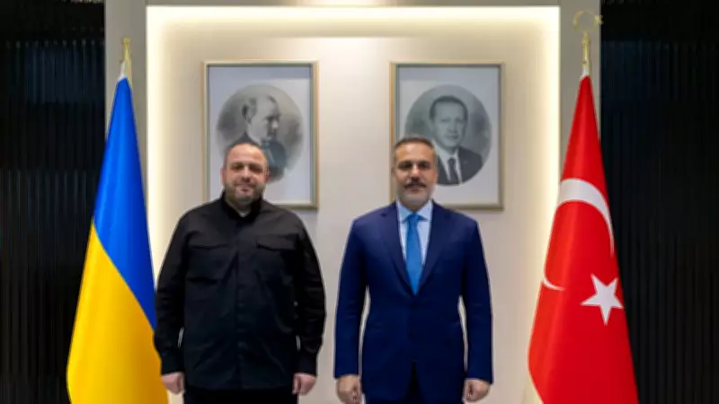 Dışişleri Bakanı Fidan, Ukraynalı Mevkidaşı Umerov ile Ankara'da Görüştü