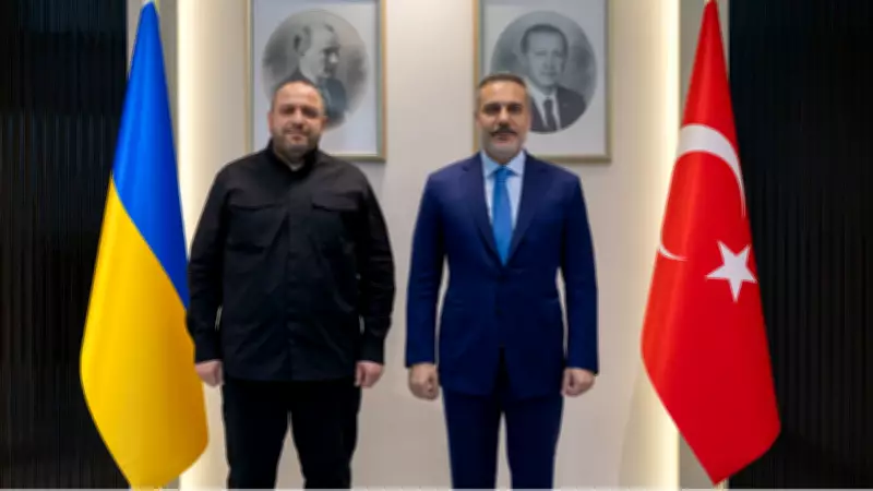 Dışişleri Bakanı Hakan Fidan, Ukraynalı Mevkidaşı Rüstem Umerov ile Görüştü