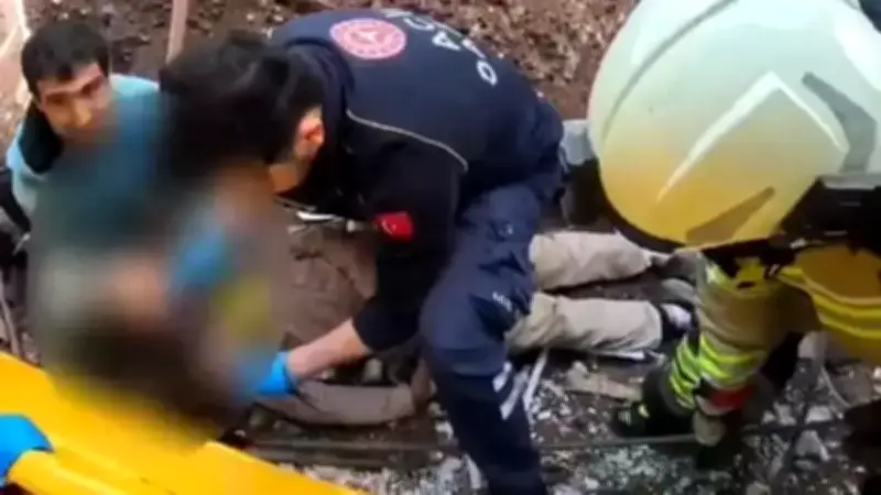 Diyarbakır'da Üniversite İnşaatında Korkunç Kaza: İşçinin Başına Demir Saplandı