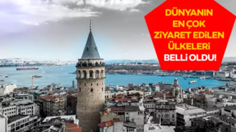 Dünyanın En Çok Ziyaret Edilen Ülkeleri Açıklandı: Türkiye İlk 5'te