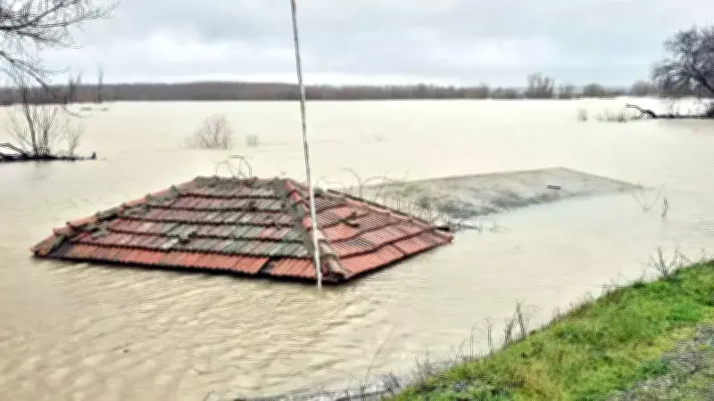 Edirne Valisi Sezer: Tunca ve Meriç Nehri Debi Rekoru Kırdı, Taşkın Riski Var