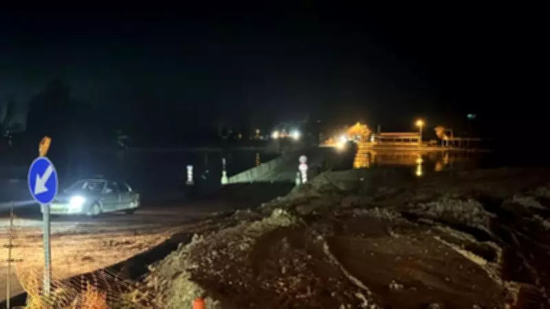 Edirne'de Taşkın Alarmı: Tunca Köprüsü Trafiğe Kapatıldı