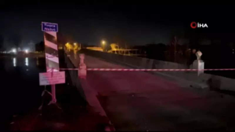Edirne'de Taşkın Alarmı: Tunca ve Meriç Köprüleri Ulaşıma Kapatıldı