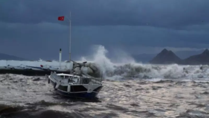 Ege ve Akdeniz İçin Kuvvetli Fırtına Uyarısı: Rüzgar 9 Kuvvetine Ulaşacak