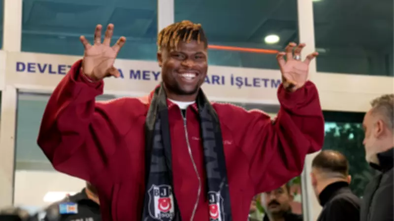 Emmanuel Agbadou İstanbul'da: Beşiktaş Transfer Görüşmelerine Başladı