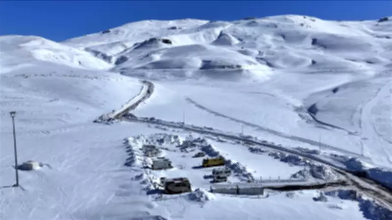 Erciyes, Karavan Tutkunu Kayakseverlerin Yeni Gözdesi Haline Geldi