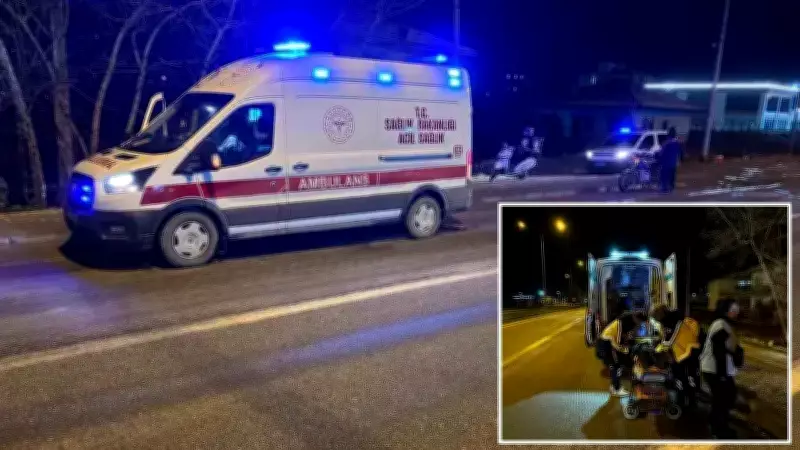 Ereğli'de Motosiklet Kamyon Tarafından Sıkıştırıldı, Sürücü Yaralandı