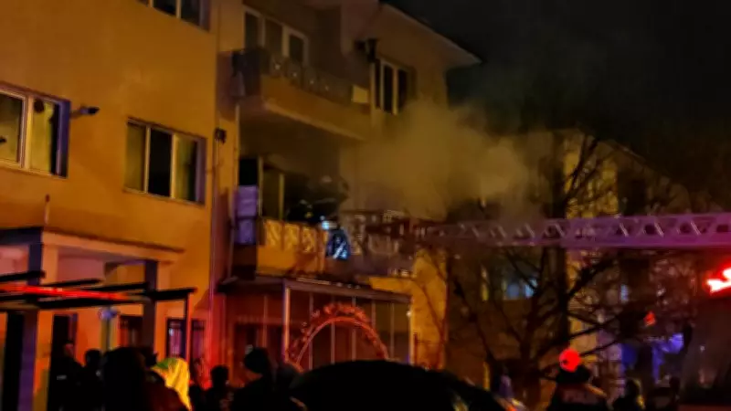 Erzincan'da Apartman Yangını: 3'ü Çocuk 8 Kişi Hastanelik Oldu