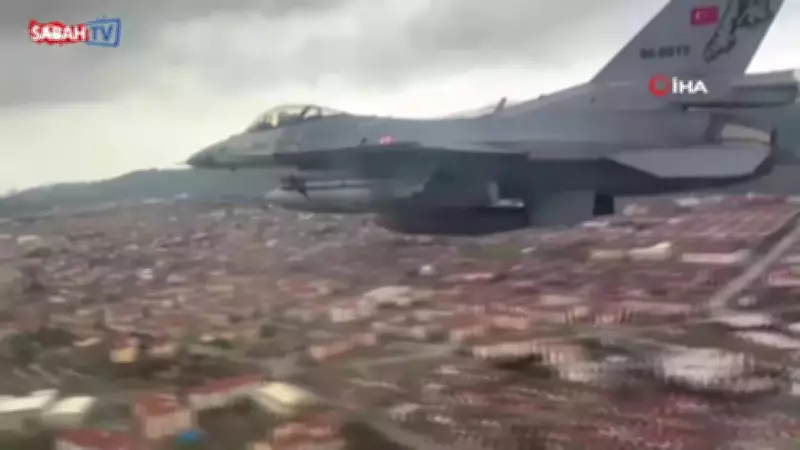 Erzincan'ın Kurtuluş Coşkusu Gökyüzünde Yaşandı: Jetler Semalarda