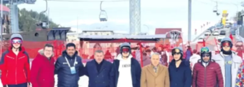 Erzurum Dağları Kar ve Dumanla Kaplandı, Kışın Sert Yüzü Gözler Önünde