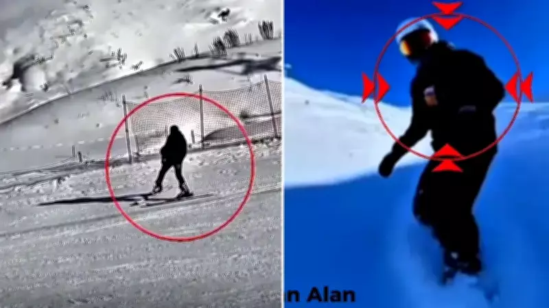 Erzurum'da Palandöken Kayak Merkezinde 62 Kişiye 229 Bin TL Ceza Kesildi