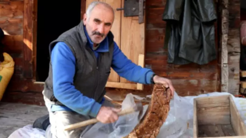 Erzurum'un Asırlık Lezzeti Keş Tatlısı Yazdan Kışa Hazırlanıyor