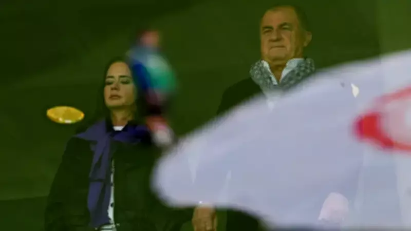 Fatih Terim, Levent Şahin'in İlk Maçında Tribünlerde Yer Aldı