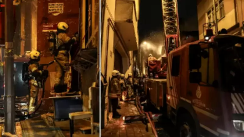 Fatih'te Metruk Binada Çıkan Yangın Ahşap Yapıya Sıçradı, İtfaiye Zorlu Müdahaleyle Kontrol Altına Aldı