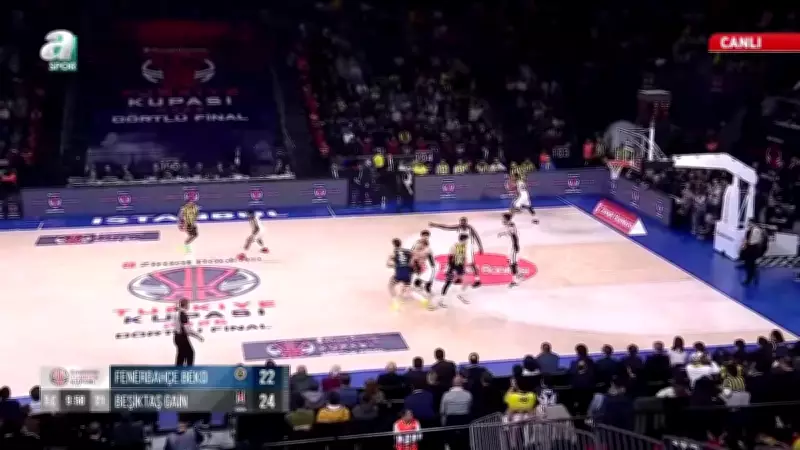 Fenerbahçe Beko, Türkiye Kupası Finali'nde Beşiktaş GAİN'i İlk Periyotta Geride Bıraktı