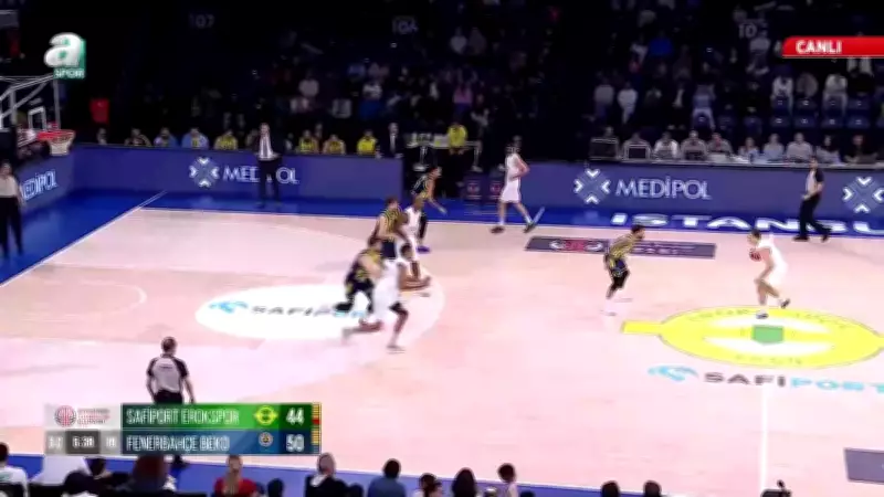 Fenerbahçe Beko, Ziraat Bankası Türkiye Kupası'nda Safiport Erokspor'u Geçti