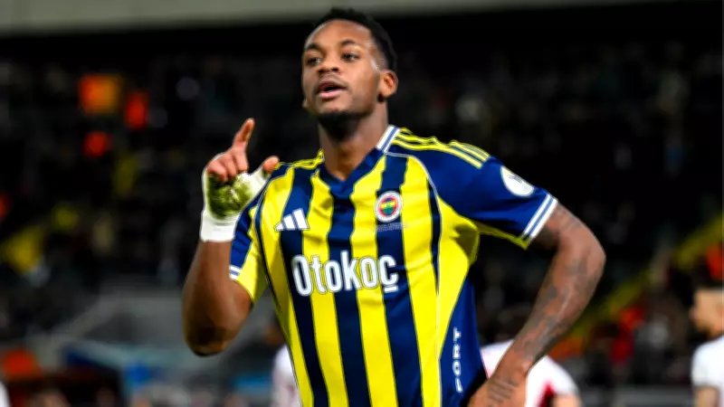 Fenerbahçe, Jhon Duran ile Yolları Ayırdı! Kolombiyalı Santrfor Rusya'ya Transfer Oldu