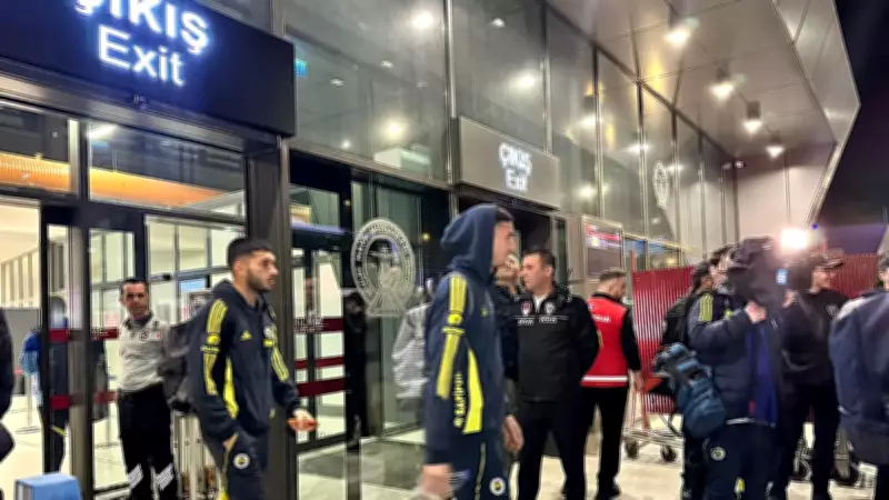 Fenerbahçe Kafilesi Trabzon'a Ulaştı, Trabzonspor Maçına Hazırlanıyor