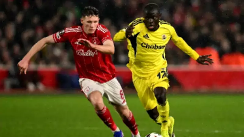 Fenerbahçe, Nottingham Forest'a 2-1 Galip Gelse de Avrupa Ligi'ne Veda Etti