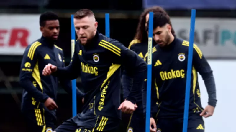 Fenerbahçe, Trabzonspor Maçına Hazır: Antrenmanlar Tamamlandı