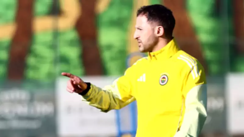 Fenerbahçe'de Başkan Sadettin Saran Antrenmanı Takip Etti