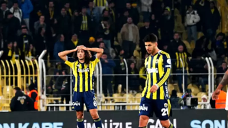 Fenerbahçe'nin Galibiyet Zinciri Yine Kadıköy'de Kırıldı